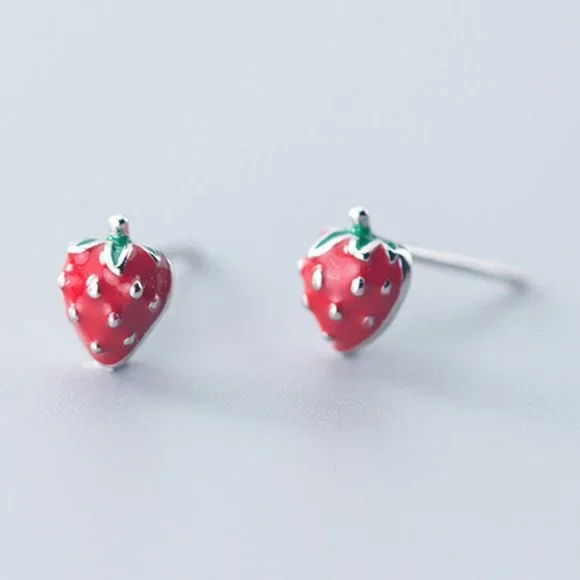 Strawberry Earrings - Picture 11 of 14